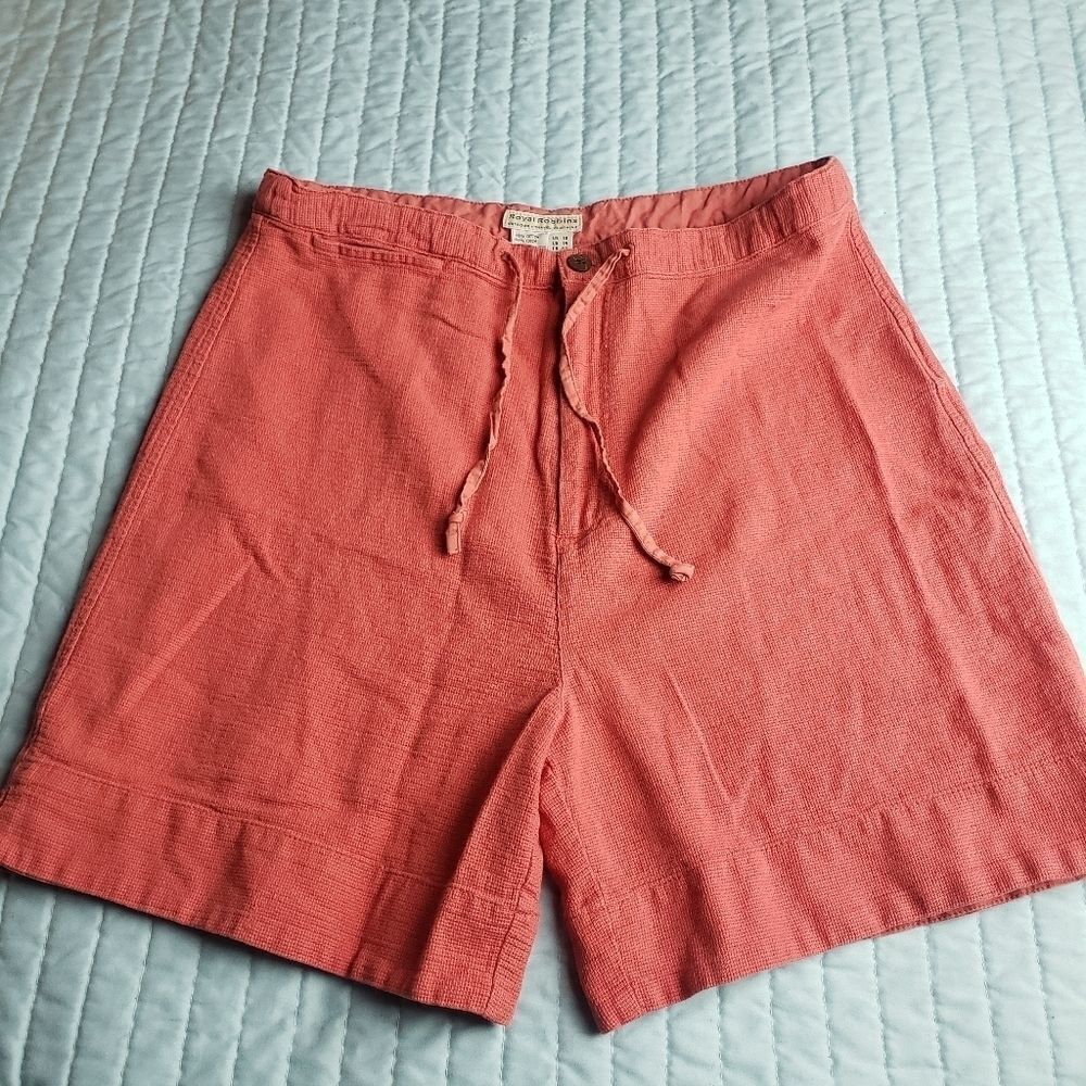 Royal robbins shorts tiny pocket and drawstring